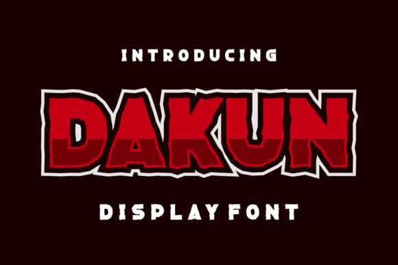 Dakun: A Versatile Typeface for Modern Branding and Print