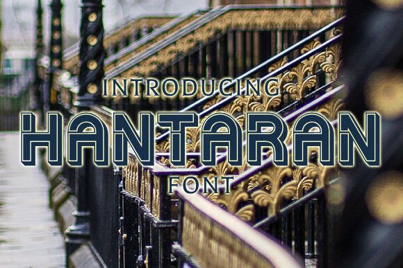 Elevate Designs with Hantaran Font
