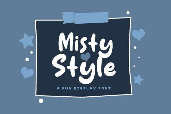 Misty Style: A Playful Font for Modern Design