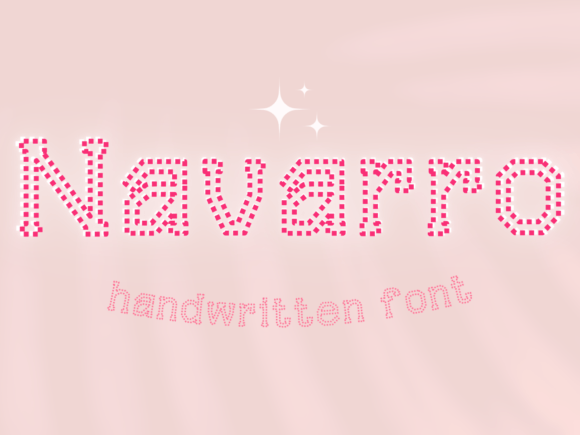 Navarro: A Distinctive Handwritten Font for Modern Creative Projects