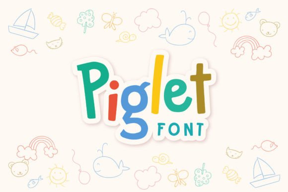 Piglet: Strategic Typography for Brands Rooted in Joy and Nostalgia
