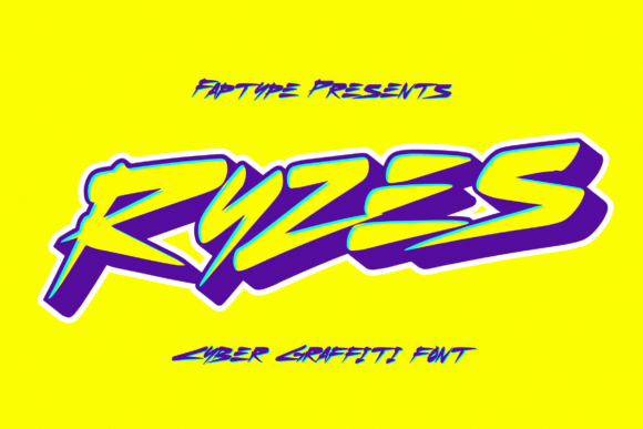 Ryzes: Bringing Cyberpunk Graffiti to Your Designs