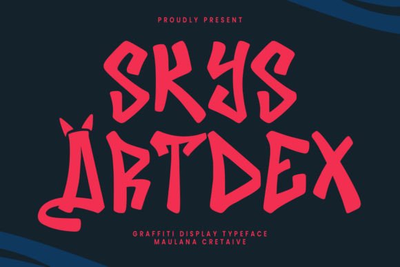 Skys Artdex: Bold Graffiti Style for Urban Design