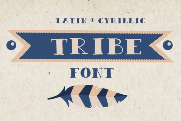 Tribe: A Quirky Display Font for Bold Projects