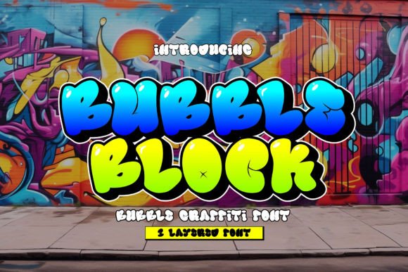 Unlocking Depth and Dimension with Bubble Block Typography